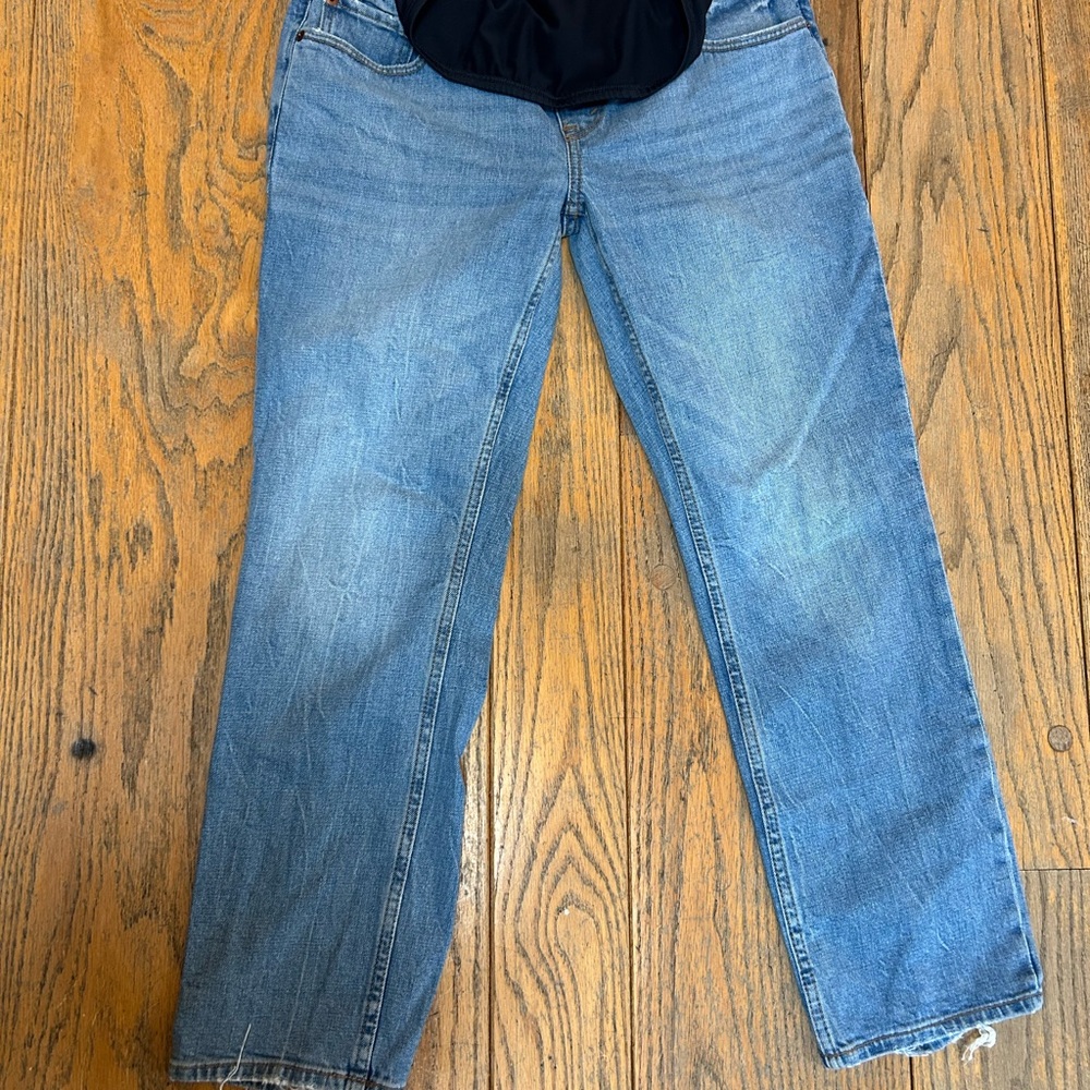 Abercrombie & Fitch Women’s Straight Leg Jeans - Light Blue